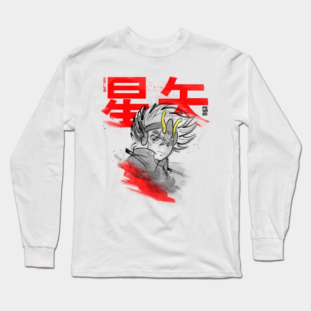 Saint Seiya Long Sleeve T-Shirt by Curvilineo